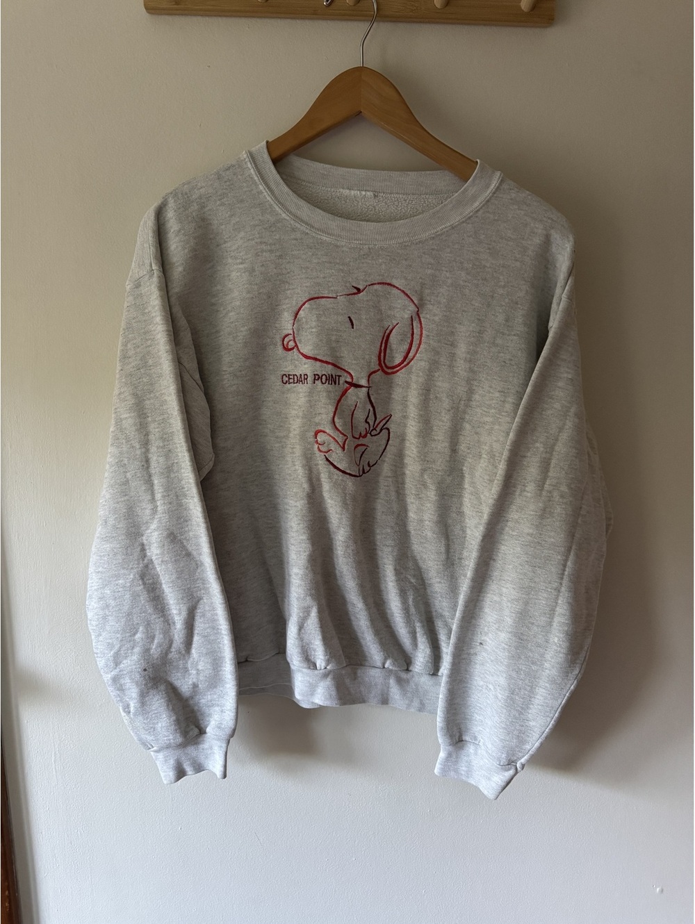 Cedar Pointe Snoopy Crewneck